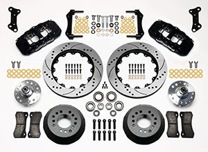 Wilwood AERO6 Front Hub Kit 15.00 Drilled 67-69 Camaro 64-72 Nova Chevelle