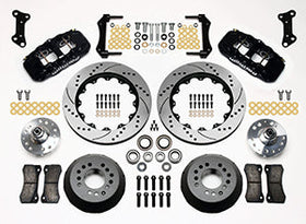 Wilwood AERO6 Front Hub Kit 15.00 Drilled 67-69 Camaro 64-72 Nova Chevelle - 0