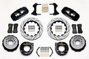 Wilwood AERO4 Rear P-Brake Kit 14.00in Drilled Chevy C-10 2.42 Offset 5-lug-2