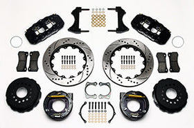 Wilwood AERO4 Rear P-Brake Kit 14.00in Drilled Big Ford New Style 2.36in Offset - 0