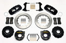 Wilwood AERO4 Rear P-Brake Kit 14.00in Ford 8.8 w/2.5in Offset-5 Lug-2