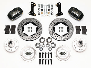 WILWOOD FDLI Front Kit,11.00", Drill-Zinc 67-69 Camaro, 64-72 Nova, Chevelle