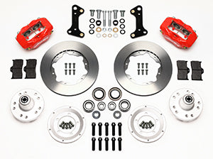 Wilwood Forged Dynalite Front Kit 11.00in Red 67-69 Camaro 64-72 Nova Chevelle