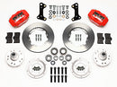Wilwood Forged Dynalite Front Kit 11.00in Red 67-69 Camaro 64-72 Nova Chevelle-2