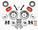Wilwood Forged Dynalite Front Kit 11.00in Drilled Red 79-81 Camaro-2