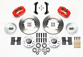 Wilwood Forged Dynalite Front Kit 11.00in Red 79-87 GM G Body - 0