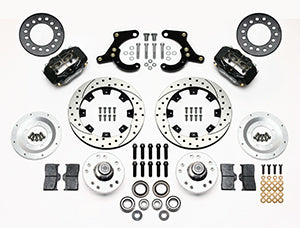 Wilwood Forged Dynalite Front Kit 11.75in Drilled 55-57 Chevy