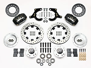 Wilwood Forged Dynalite Front Kit 11.75in Drilled 59-64 Chevy Impala / 63-64 Corvette