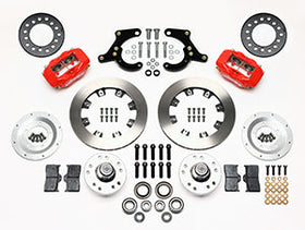 Wilwood Forged Dynalite Front Kit 11.75in Red 59-64 Chevy Impala / 63-64 Corvette - 0