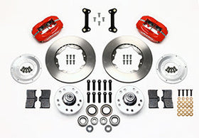 Wilwood Forged Dynalite Front Kit 11.00in Red 82-92 Camaro//Firebird - 0
