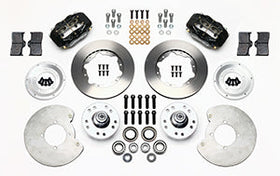 Wilwood Forged Dynalite Front Kit 11.00in 37-48 Ford Psgr. 360 Plate Mount - 0