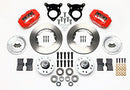 Wilwood Forged Dynalite Front Kit 11.00in Red 87-93 Mustang 5 Lug-2