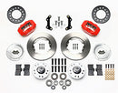 Wilwood Forged Dynalite Front Kit 11.00in Red 73-80 CDP A B E & F Body-2