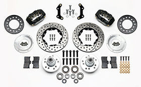Wilwood Forged Dynalite Front Kit 11.00in Drilled 70-72 CDP B & E Body-Disc - 0