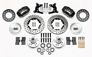 Wilwood Forged Dynalite Front Kit 11.00in Drilled 62-72 CDP A Body - 9in Drum