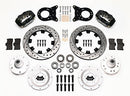 Wilwood Forged Dynalite Front Kit 12.19in Drilled 1965-1969 Mustang Disc & Drum Spindle-2