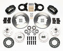 Wilwood Forged Dynalite Front Kit 11.00in 1970-1973 Mustang Disc & Drum Spindle-2