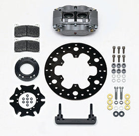 Wilwood Billet Narrow Dynalite Radial Mount Rear Inboard Midget Kit 10.50in x 0.35 Drilled Disc - 0