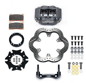 Wilwood Billet Narrow Dynalite Radial Mount Rear Inboard Sprint Kit 10.50in SuperAlloy Vented Rotor - 0