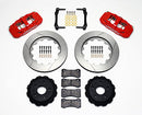 Wilwood AERO4 Rear Kit 14.25in Red 2010-2015 Camaro-2