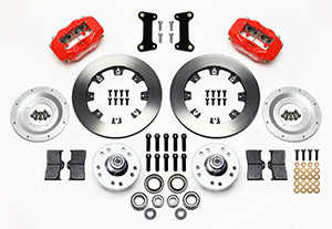 Wilwood Forged Dynalite Front Kit 12.19in Red 82-92 Camaro//Firebird