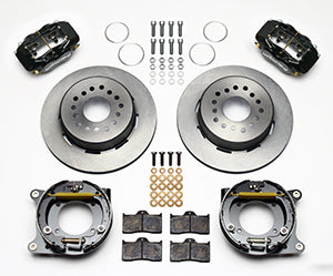 Wilwood Forged Dynalite P/S Park Brake Kit 55-57 Chevy 2.34in Offset