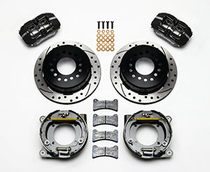 Wilwood Dynapro Low-Profile 11.00in P-Brake Kit Drilled Chevy C-10 2.42 Offset 5-lug