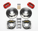 Wilwood Dynapro Low-Profile 11.00in P-Brake Kit - Red Chevy C-10 2.42 Offset 5-lug-2