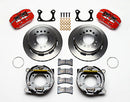Wilwood Dynapro Low-Profile 11.00in P-Brake Kit - Red Big Ford 2.36in Offset-2