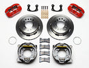 Wilwood Dynapro Low-Profile 11.00in P-Brake Kit - Red New Big Ford 2.50in Offset-2