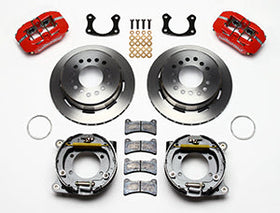Wilwood Dynapro Low-Profile 11.00in P-Brake Kit - Red New Big Ford 2.50in Offset - 0
