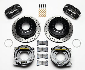 Wilwood Dynapro Low-Profile 11.00in P-Brake Kit Drilled Ford 8.8 w/2.50in Offset-5 Lug - 0
