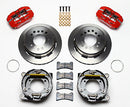 Wilwood Dynapro Low-Profile 11.00in P-Brake Kit - Red Ford 8.8 w/2.50in Offset-5 Lug-2