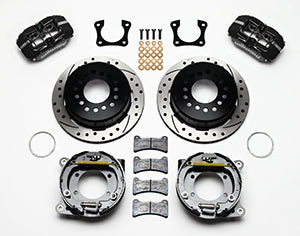Wilwood Dynapro Low-Profile 11.00in P-Brake Kit Drilled 58-64 Olds/Pontiac Ends 2.81in Offset