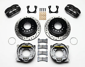 Wilwood Dynapro Low-Profile 11.00in P-Brake Kit Drilled 58-64 Olds/Pontiac Ends 2.81in Offset - 0