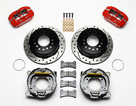 Wilwood Dynapro Low-Profile 11.00in P-Brake Kit Drill-Red 93-97 Camaro/Firebird 2.75in Offset - 0