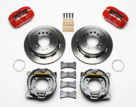 Wilwood Dynapro Low-Profile 11.00in P-Brake Kit - Red 93-97 Camaro/Firebird 2.75in Offset - 0