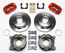Wilwood Dynapro Low-Profile 11.00in P-Brake Kit - Red Chevy 12 Bolt Spcl 2.81in Off Stag Mount-2