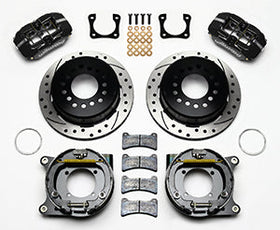 Wilwood Dynapro Low-Profile 11.00in P-Brake Kit Drilled Chevy 12 Bolt Spcl 2.81in Offset - 0