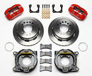Wilwood Dynapro Low-Profile 11.00in P-Brake Kit - Red Chevy 12 Bolt Spcl 2.81in Offset-2
