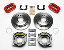 Wilwood Dynapro Low-Profile 11.00in P-Brake Kit - Red Small Ford 2.50in Offset-2