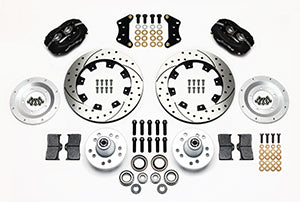 Wilwood Forged Dynalite Front Kit 12.19in Drilled Magnum Force Drop Spndle