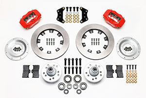 Wilwood Forged Dynalite Front Kit 12.19in Red Magnum Force Drop Spndle