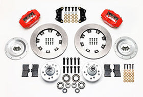 Wilwood Forged Dynalite Front Kit 12.19in Red Magnum Force Drop Spndle - 0