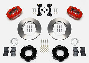 Wilwood Forged Dynalite Front Hat Kit 11.00in Red 95-05 Miata