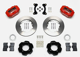 Wilwood Forged Dynalite Front Hat Kit 11.00in Red 95-05 Miata - 0
