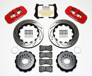 Wilwood AERO4 Rear Kit 14.25in Drilled Red 2006-10 Magnum/Challngr/Chrgr/300C-2
