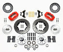 Wilwood Forged Dynalite Front Kit 11.00in Drill-Red 49-54 Chevy / 53-62 Corvette-2