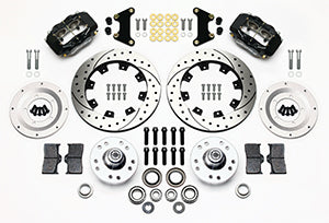 Wilwood Forged Dynalite Front Kit 12.19in Drilled 49-54 Chevy/53-62 Corvette (*Line Kit Needed*)