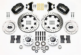 Wilwood Forged Dynalite Front Kit 12.19in Drilled 49-54 Chevy/53-62 Corvette (*Line Kit Needed*) - 0